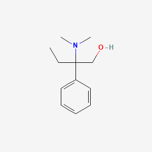 molecular formula C12H19NO B1334971 2-(Dimethylamino)-2-phenylbutan-1-ol CAS No. 39068-94-5