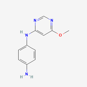 N1-(6-methoxypyrimidin-4-yl)benzene-1,4-diamine