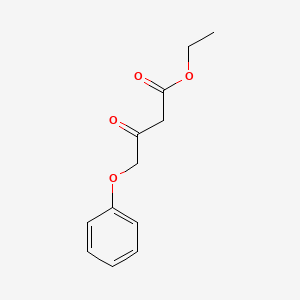 molecular formula C12H14O4 B1334972 3-氧代-4-苯氧基丁酸乙酯 CAS No. 41051-18-7