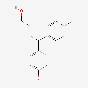 B1334977 4,4-Bis(4-fluorophenyl)butan-1-ol CAS No. 50337-85-4