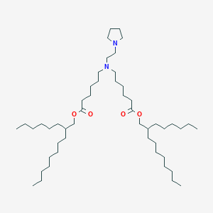 Bis(2-hexyldecyl) 6,6'-((2-(pyrrolidin-1-yl)ethyl)azanediyl)dihexanoate