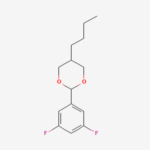 5-Butyl-2-(3,5-difluorophenyl)-1,3-dioxane