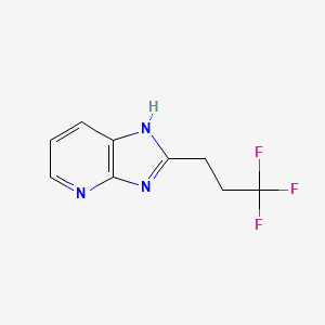 2-(3,3,3-Trifluoropropyl)-3H-imidazo[4,5-b]pyridine