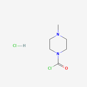 molecular formula C6H12Cl2N2O B1334984 4-甲基-1-哌嗪羰基氯盐酸盐 CAS No. 55112-42-0
