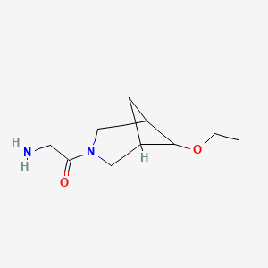 2-Amino-1-(6-ethoxy-3-azabicyclo[3.1.1]heptan-3-yl)ethan-1-one