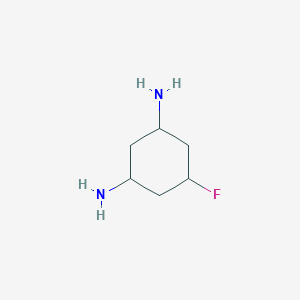 5-Fluorocyclohexane-1,3-diamine