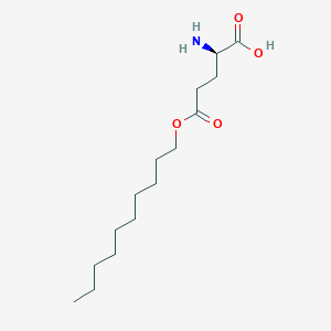 molecular formula C15H29NO4 B13350067 (R)-2-Amino-5-(decyloxy)-5-oxopentanoic acid 