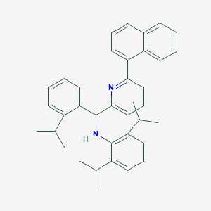 N-[2,6-Bis(1-methylethyl)phenyl]-alpha-[2-(1-methylethyl)phenyl]-6-(1-naphthalenyl)-2-pyridinemethanamine