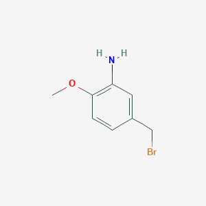 5-(Bromomethyl)-2-methoxyaniline