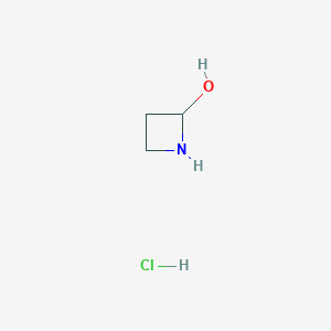 molecular formula C3H8ClNO B13350179 Azetidin-2-ol hydrochloride 