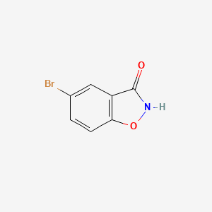 molecular formula C7H4BrNO2 B1335019 5-溴苯并[d]异恶唑-3(2H)-酮 CAS No. 65685-50-9
