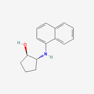 Rel-(1R,2R)-2-(naphthalen-1-ylamino)cyclopentan-1-ol