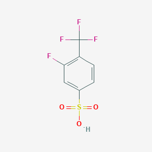 3-Fluoro-4-(trifluoromethyl)benzenesulfonic acid