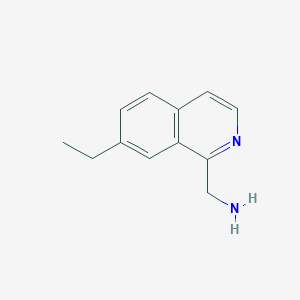 (7-Ethylisoquinolin-1-yl)methanamine