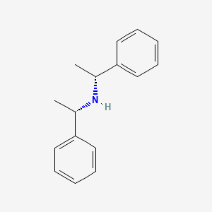 molecular formula C16H19N B13350229 Meso-bis(1-phenylethyl)amine CAS No. 21003-57-6