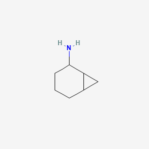 molecular formula C7H13N B1335026 Bicyclo[4.1.0]heptan-2-amine 
