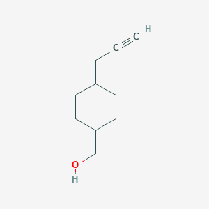 molecular formula C10H16O B133503 (4-炔丙基环己基)甲醇 CAS No. 250682-79-2