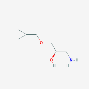 (S)-1-Amino-3-(cyclopropylmethoxy)propan-2-ol