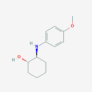 (1S,2S)-2-((4-Methoxyphenyl)amino)cyclohexan-1-ol