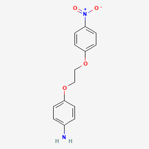 molecular formula C14H14N2O4 B13350653 4-(2-(4-Nitrophenoxy)ethoxy)aniline 