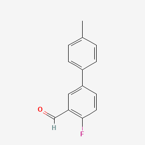 4-Fluoro-4'-methyl-[1,1'-biphenyl]-3-carbaldehyde