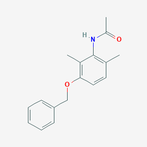 B133507 N-[2,6-Dimethyl-3-(phenylmethoxy)phenyl]-acetamide CAS No. 70261-51-7