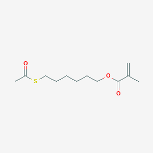 molecular formula C12H20O3S B13350761 6-(Acetylthio)hexyl methacrylate 