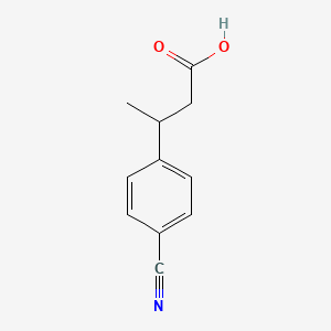 3-(4-Cyanophenyl)butanoic acid