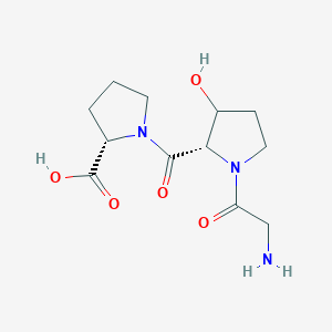 ((2S)-1-glycyl-3-hydroxypyrrolidine-2-carbonyl)-L-proline