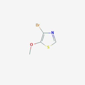 molecular formula C4H4BrNOS B13351002 4-Bromo-5-methoxythiazole 