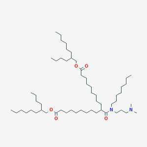 Bis(2-butyloctyl) 10-((3-(dimethylamino)propyl)(octyl)carbamoyl)nonadecanedioate