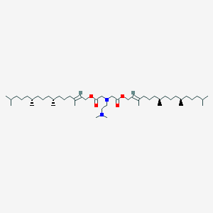 Bis((7R,11R,E)-3,7,11,15-tetramethylhexadec-2-en-1-yl) 2,2'-((2-(dimethylamino)ethyl)azanediyl)diacetate