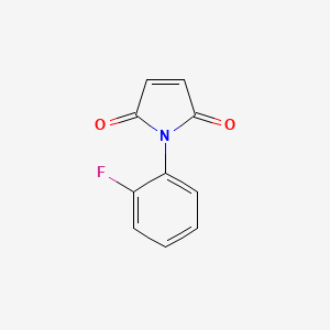 molecular formula C10H6FNO2 B1335124 1-(2-氟苯基)-1H-吡咯-2,5-二酮 CAS No. 63566-53-0