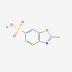 6-Benzoxazolesulfonic acid, 2-methyl-