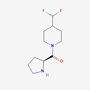 (S)-4-(Difluoromethyl)-1-prolylpiperidine