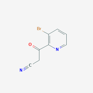 3-(3-Bromopyridin-2-yl)-3-oxopropanenitrile