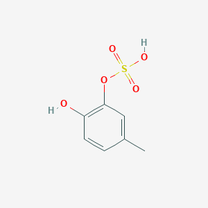 2-Hydroxy-5-methylphenyl hydrogen sulfate