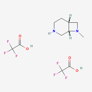 (1S,6R)-8-Methyl-3,8-diazabicyclo[4.2.0]octane bis(2,2,2-trifluoroacetate)