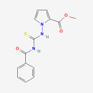 Methyl 1-(3-benzoylthioureido)-1H-pyrrole-2-carboxylate