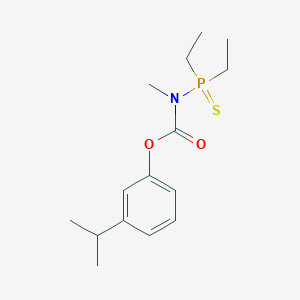 molecular formula C15H24NO2PS B13351579 3-Isopropylphenyl (diethylphosphorothioyl)(methyl)carbamate 