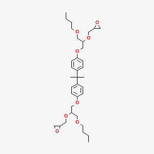 2,2-Bis(p-(2-glycidyloxy-3-butoxypropyloxy)phenyl)propane