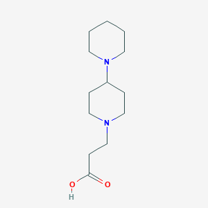 3-([1,4'-Bipiperidin]-1'-yl)propanoic acid