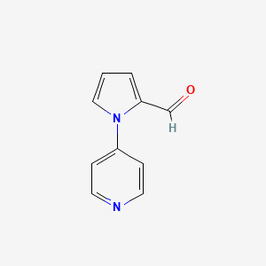 molecular formula C10H8N2O B1335164 1-Pyridin-4-yl-1H-pyrrole-2-carbaldehyde CAS No. 842972-67-2