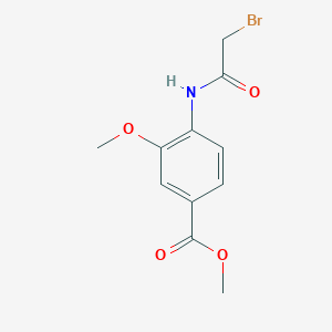 Methyl 4-(2-bromoacetamido)-3-methoxybenzoate