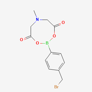 2-(4-(Bromomethyl)phenyl)-6-methyl-1,3,6,2-dioxazaborocane-4,8-dione