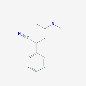 4-(Dimethylamino)-2-phenylpentanenitrile