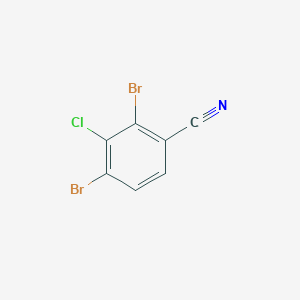 2,4-Dibromo-3-chlorobenzonitrile