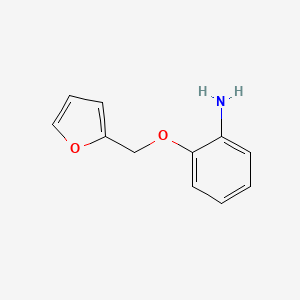 molecular formula C11H11NO2 B1335179 2-(Furan-2-ylmethoxy)aniline CAS No. 869942-43-8