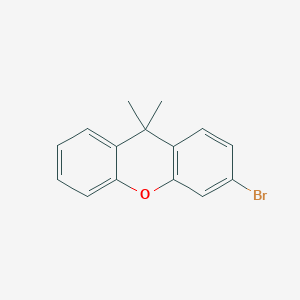 molecular formula C15H13BrO B13351798 3-Bromo-9,9-dimethyl-9H-xanthene 