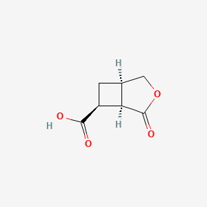 Rel-(1R,5R,6R)-4-oxo-3-oxabicyclo[3.2.0]heptane-6-carboxylic acid